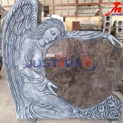 Hand carved angel Headstone design