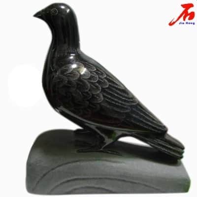 China Hand Carved Granite Pigeon sculpture