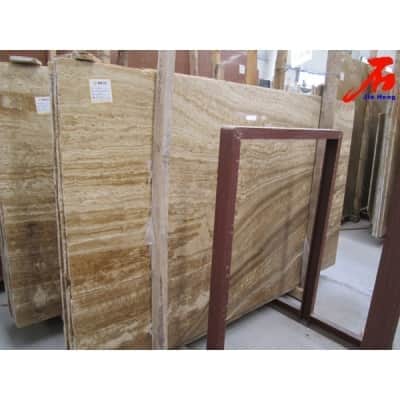 Chinese Marble Wooden Yellow
