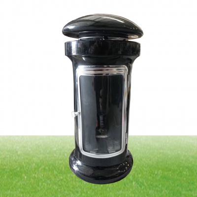 Wholesale polished black granite lantern