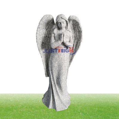 Custom granite angel statue