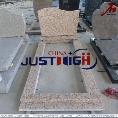 traditional European tombstone in high quality granite