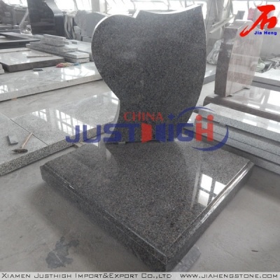 European style top quality black granite headstones monument for graves factory
