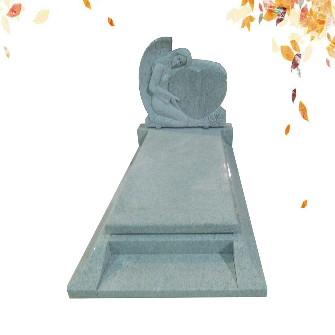 Westcast White granite headstone monument wholesale
