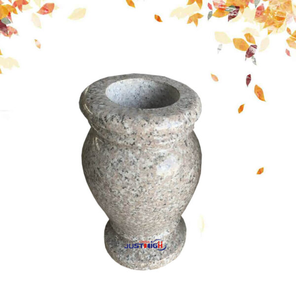 G635 granite memorial vase