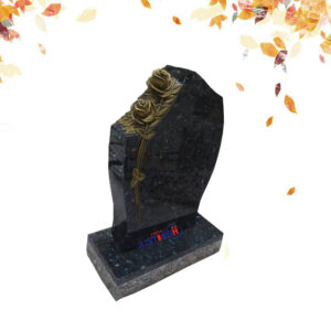 Emerald Pearl Granite Gravestone