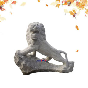 Lion Granite Statue