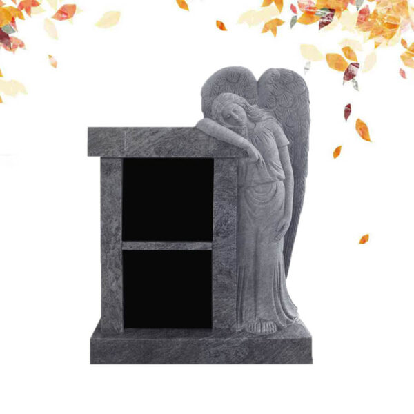 angel granite headstone tombstone Cremation Columbariums