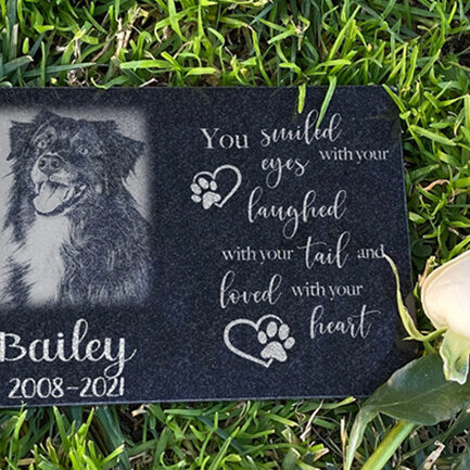 dog pet memoril plaque dog pet memoril plaque