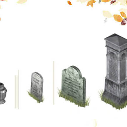 how big is a tombstone