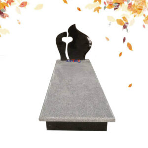 India Black and g603 granite tombstone