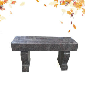 granite memorial bench