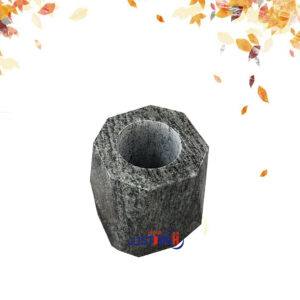 Olive Green granite flowr vase