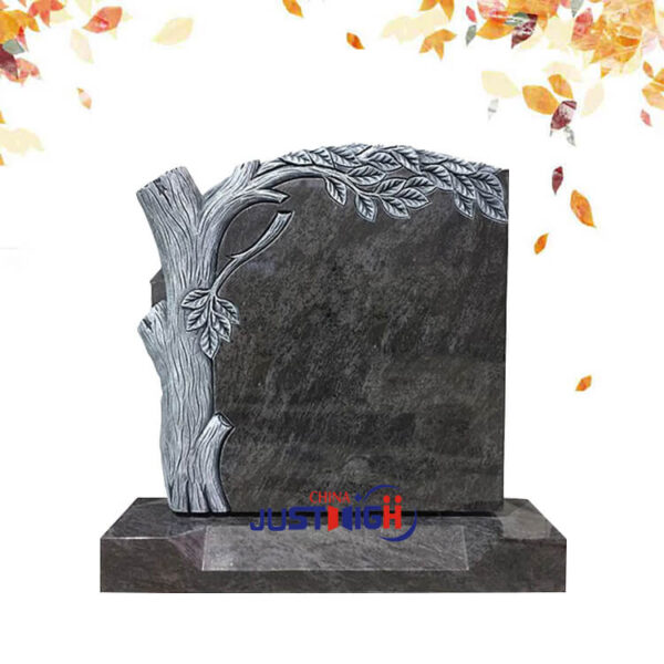 trunk shape granite headstone wholesale