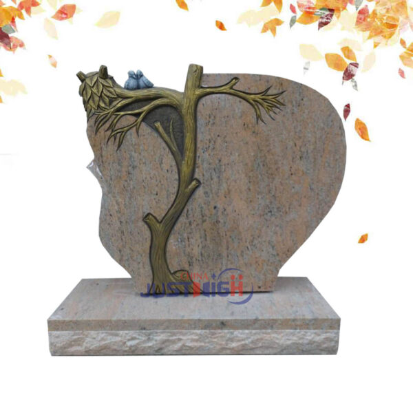 trunk shape granite upright tombstone wholesale