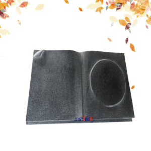 book shape memorial plaque