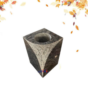 Paradiso granite flower cemetery vase