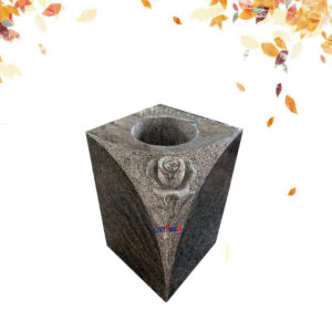 Paradiso granite flower vase