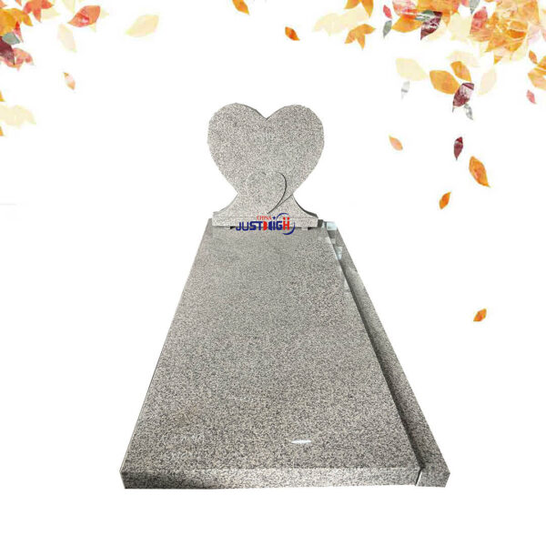 new g640 heart shape granite monument wholesale