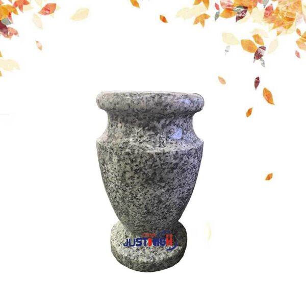 granite headstone vases