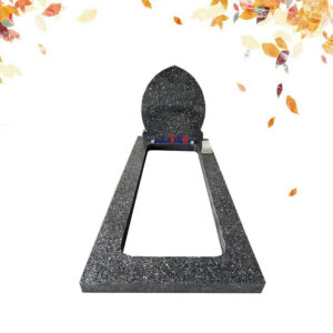 blue pearl Simple granite tombstone design