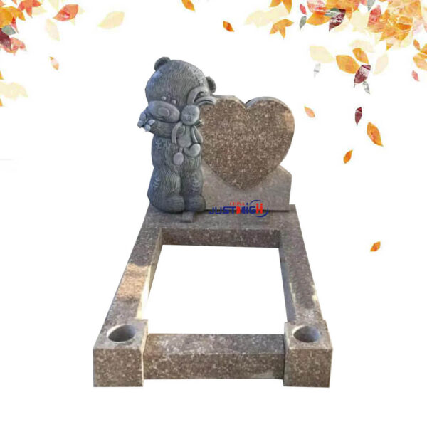 French style children's tombstone