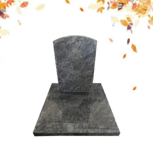 bahama blue granite headstone