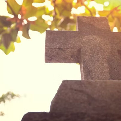 cross headstone