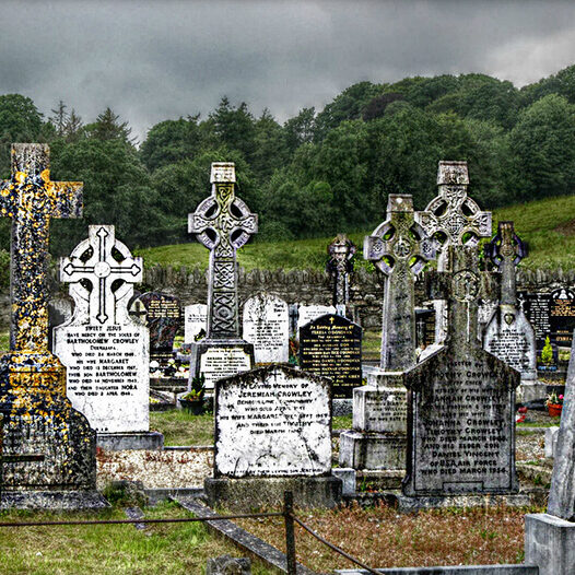 irish cross headstones2