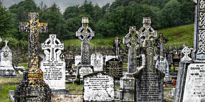irish cross headstones2