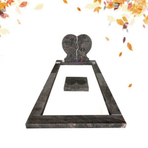 broken heart shape tombstone factory