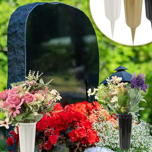 jiahengstone istall the memorial granite vase