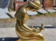gold paint do you use on a gravestone