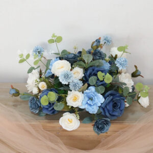 JHA003 Artificial tabletop flowers vintage rose silk flowers, bedroom and dining table decorations