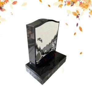 wholesale Canadian Headstones with Eagle Engraving