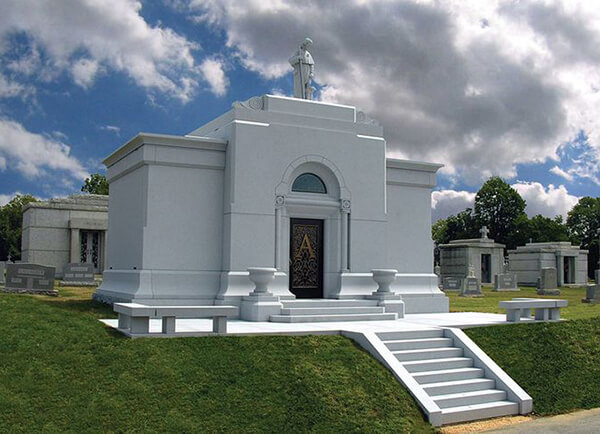 granite and marble mausoleum supplier