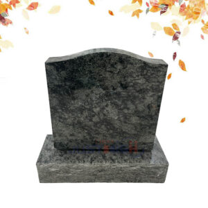 green slant headstone supplier