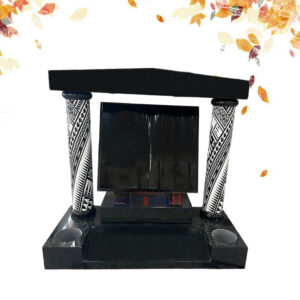 Black Granite Headstone