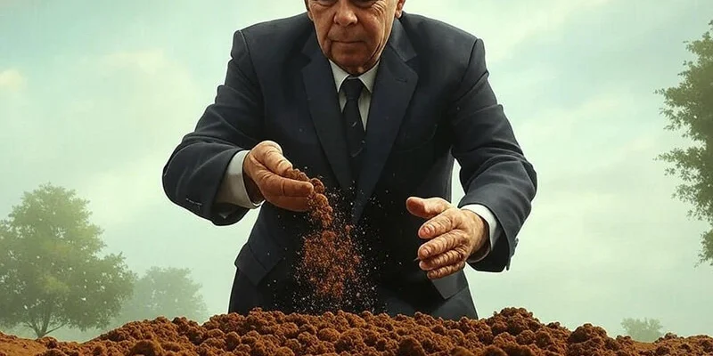 What is-the-symbolism-in-dropping-a-handful-of-dirt-into-the-grave-at-a-funeral