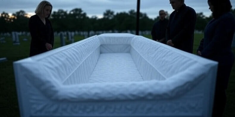 Why are Latter Day Saints caskets empty at cemeterie2