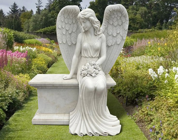Why is marble not a great choice for a gravestone?
