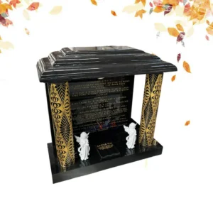 Wholesale-Customized-Australian-Style-Black-Granite-Headstones