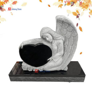 india angle with heart shape headstone supplier