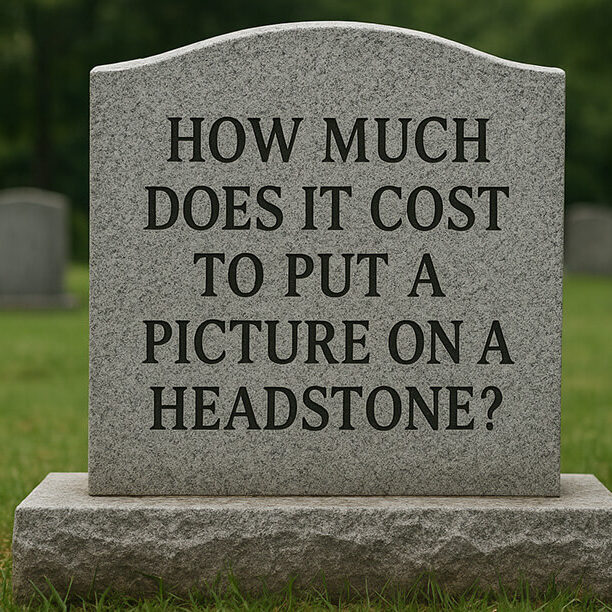 How much does it cost to put a picture on a headstone How much does it cost to put a picture on a headstone
