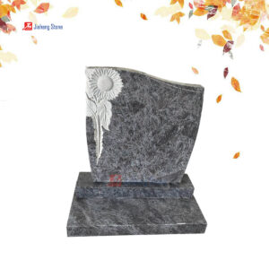 Bahama Blue Granite Headstone