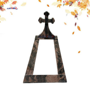 Aurora grnite headstone cross shape tombstone