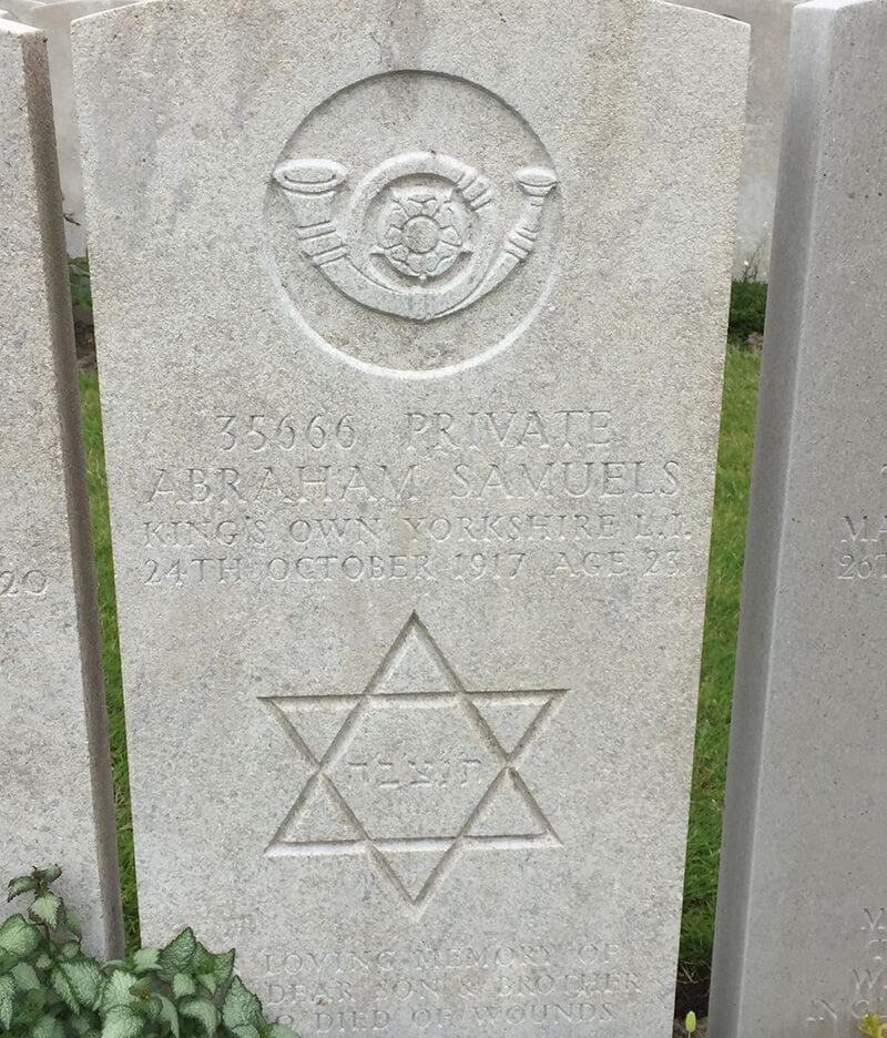 What is written on Jewish headstones2