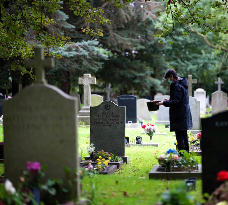 Can you scatter ashes in a graveyard in the UK2