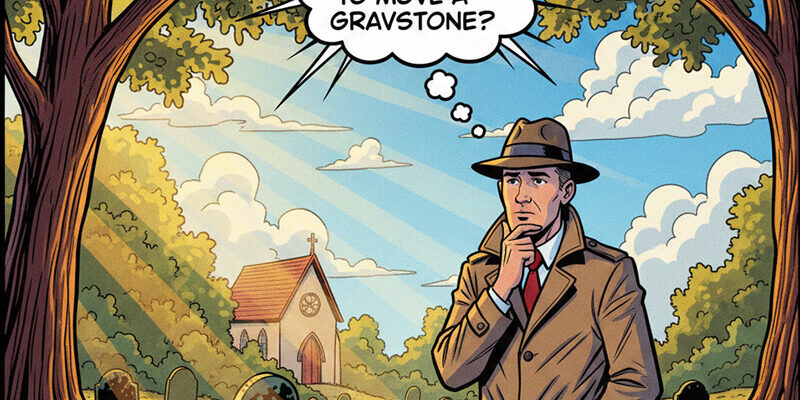 Is it illegal to move a gravestone Is it illegal to move a gravestone