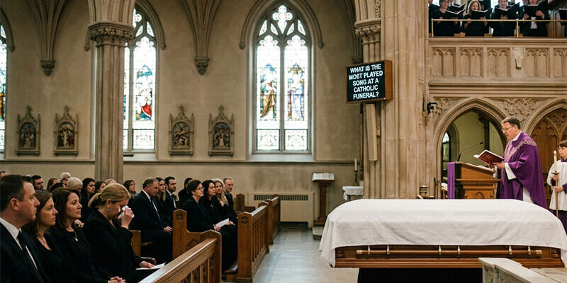 What is the most played song at a Catholic funeral2